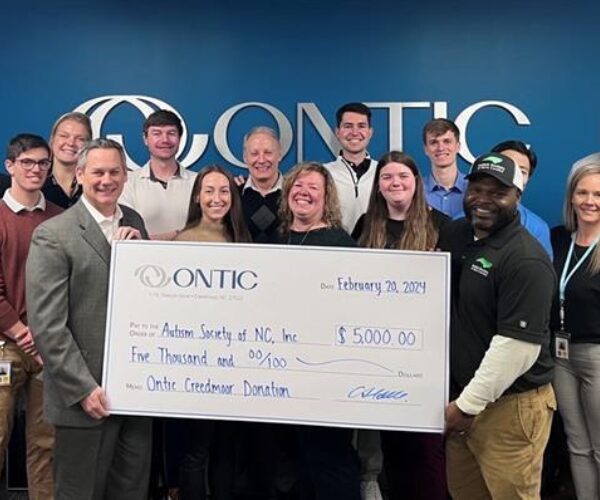 ONTIC DONATES TO THE AUTISM SOCIETY OF NORTH CAROLINA GRANVILLE COUNTY - Ontic News